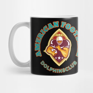 Miami Dolphins Football Team fan 7 Mug